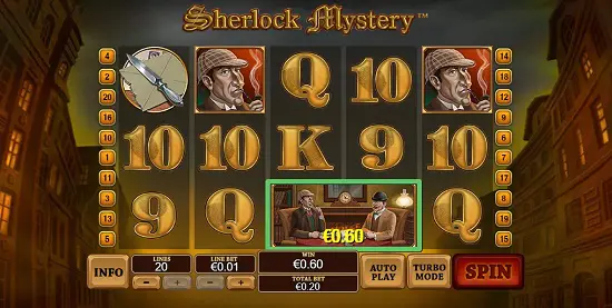 Sherlock Mystery slot demo