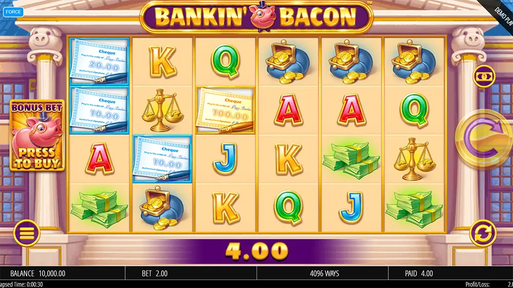 Bankin’ Bacon demonstração