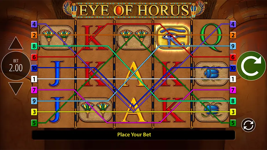 Eye of Horus demonstração