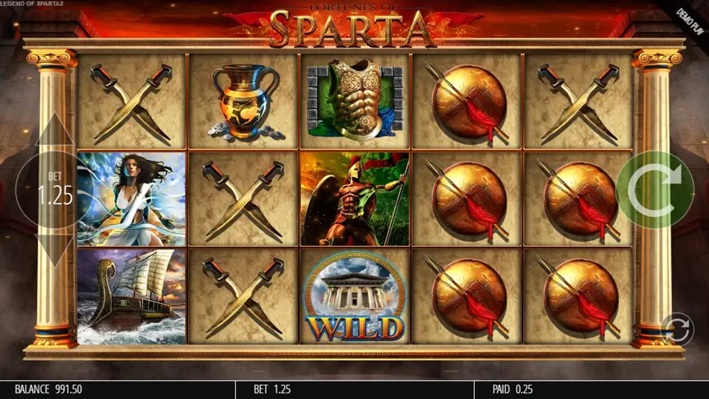 Fortunes of Sparta demonstração