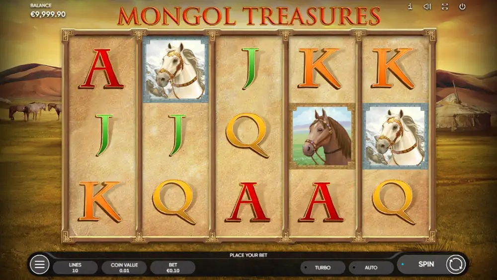 Mongol Treasure demonstração