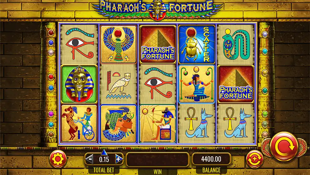 Pharaoh’s Fortune demonstração