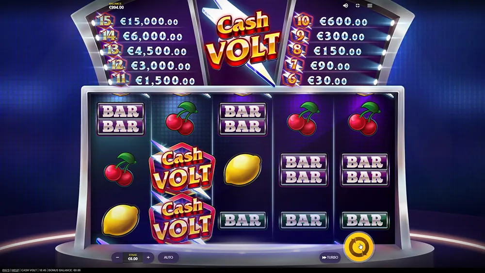 cash volt slot free