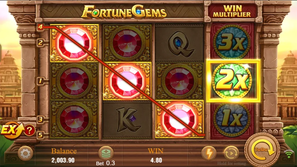 multiplicador de fortune gems