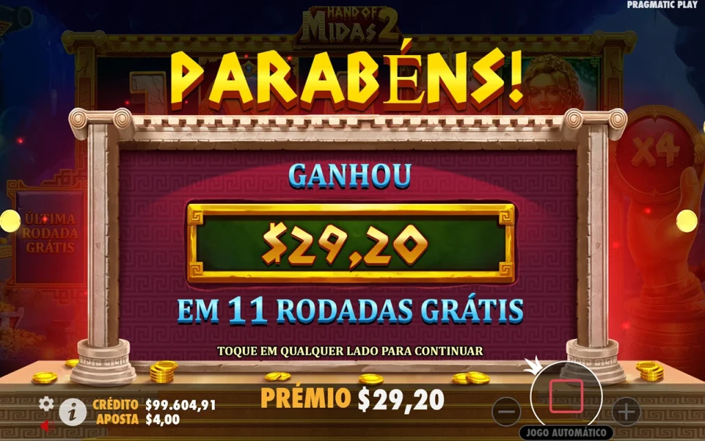 Hand of Midas 2 Vitória