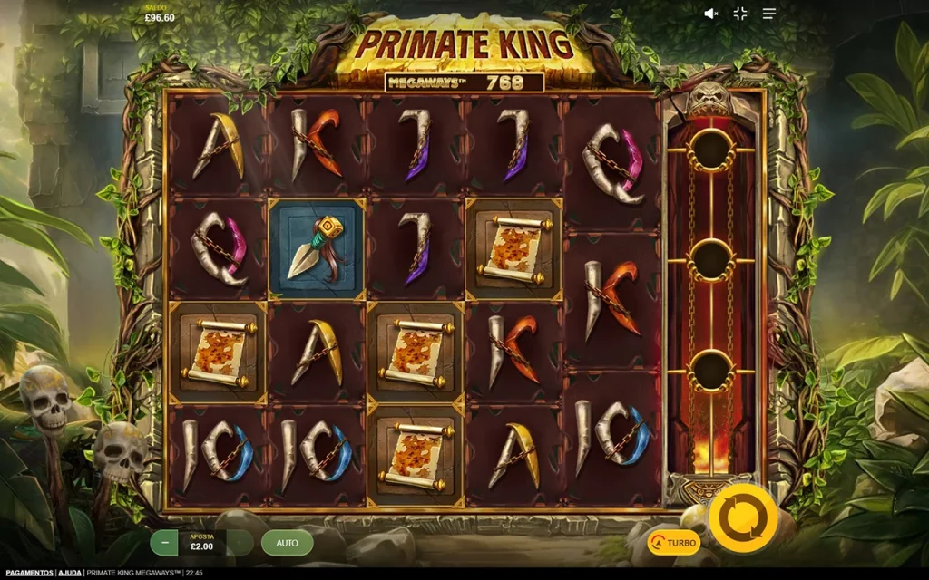 Primate King Megaways Jogo Grátis