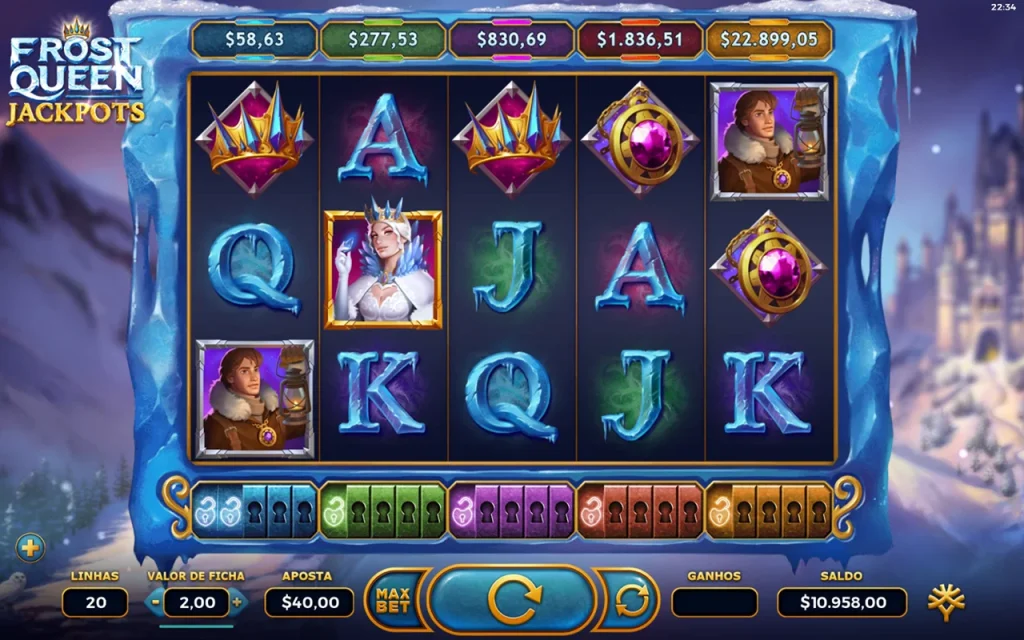 Frost Queen Jackpots Jogo Grátis