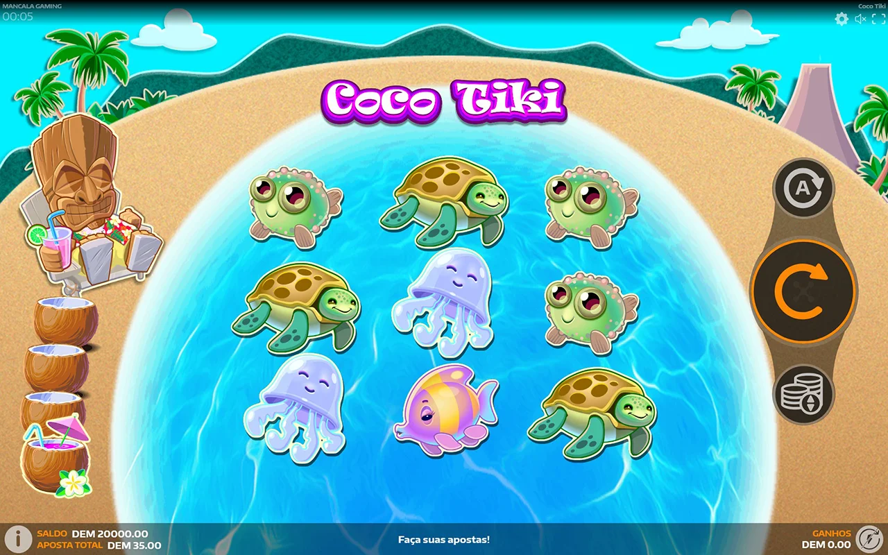 Coco Tiki demonstração