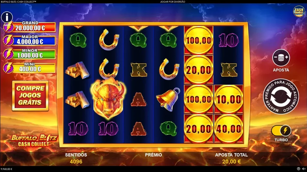 Buffalo Blitz: Cash Collect Jogo Grátis Buffalo Blitz: Cash Collect Jogo Grátis