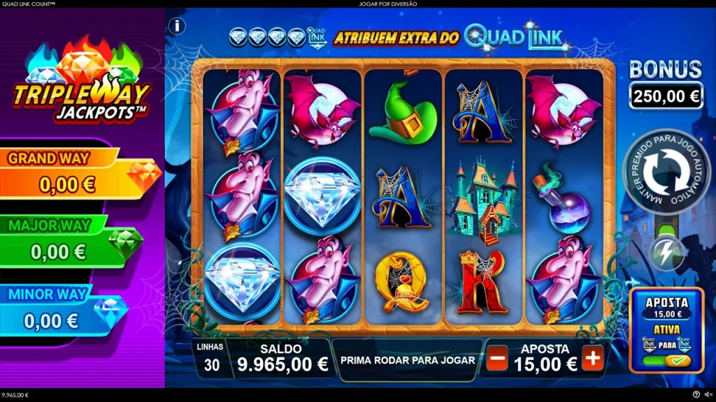 Quad Link Count Símbolos Especiais Quad Link Count Símbolos Especiais