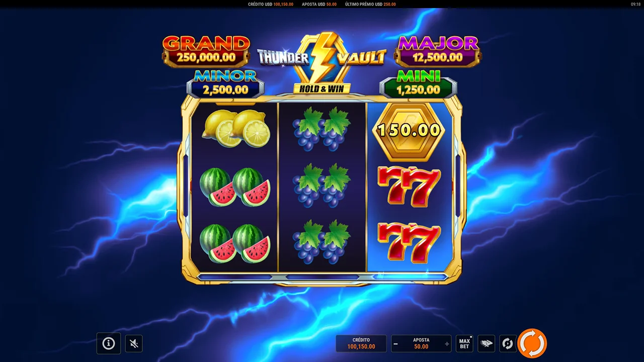 Jogue Thunder Vault Hold & Win Thunder Vault Hold & Win demonstração