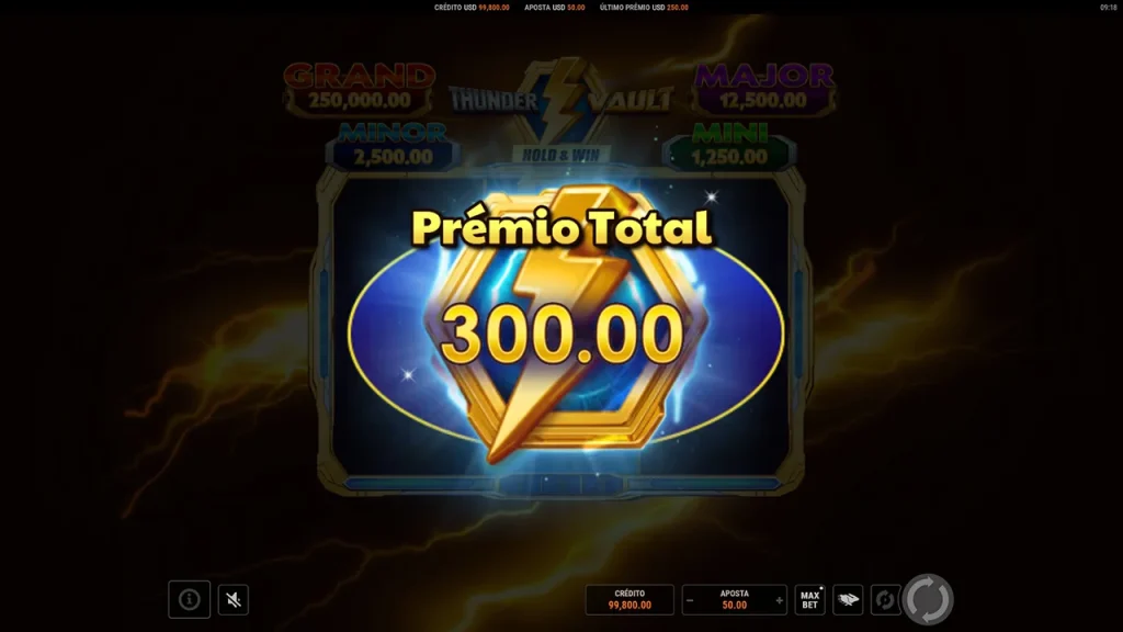 Thunder Vault Hold & Win Vitória Thunder Vault Hold & Win Vitória