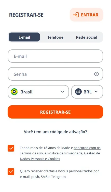 Monro Formulário de Registro Monro Formulário de Registro