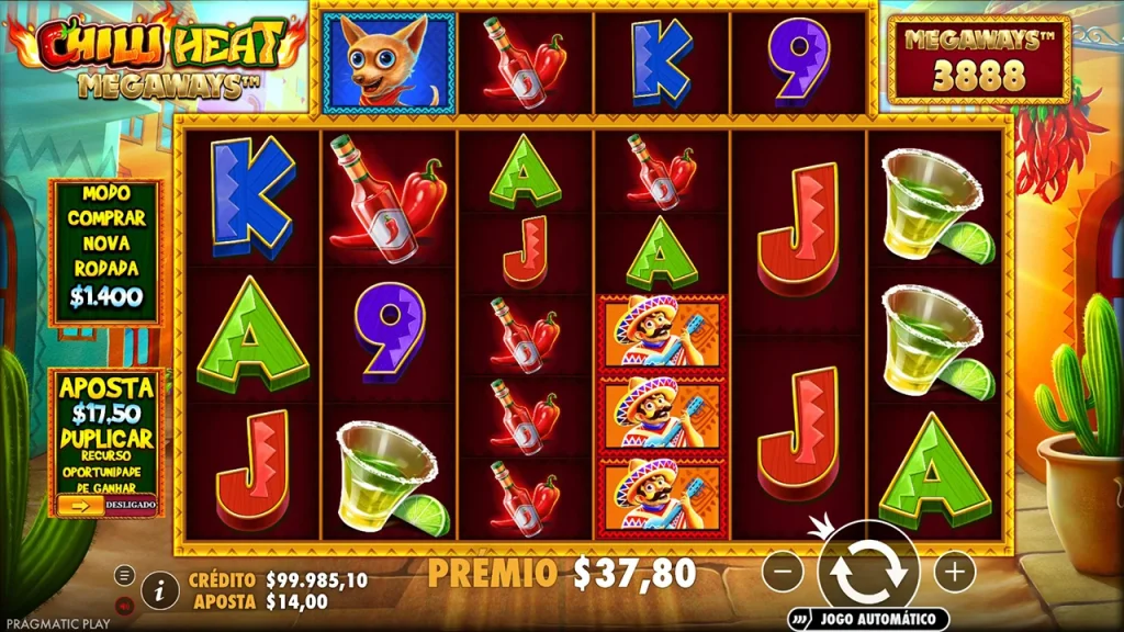 Chilli Heat Megaways Jogo Grátis