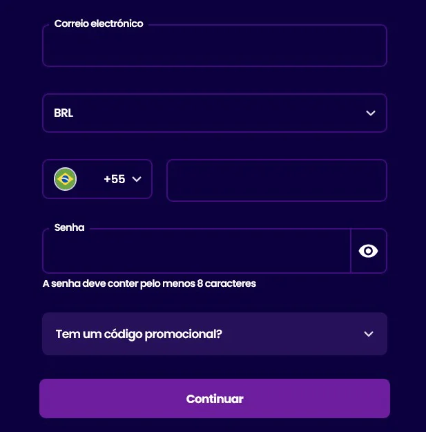 Wazbee Formulário de Registro Wazbee Formulário de Registro