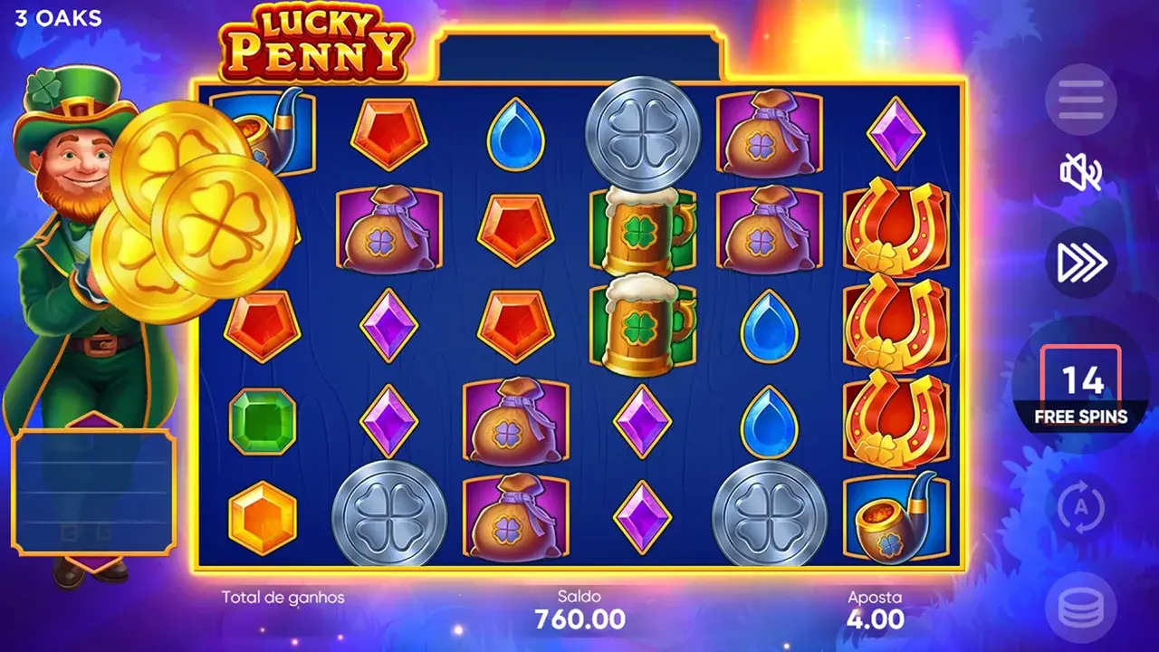 Lucky Penny Rodadas Grátis