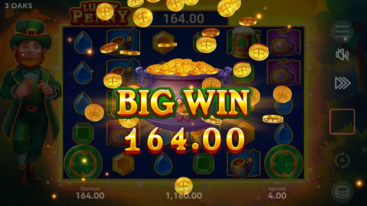 Lucky Penny Grande Ganhos