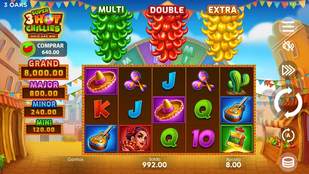 Jogar 3 Super Hot Chillies 3 Super Hot Chillies