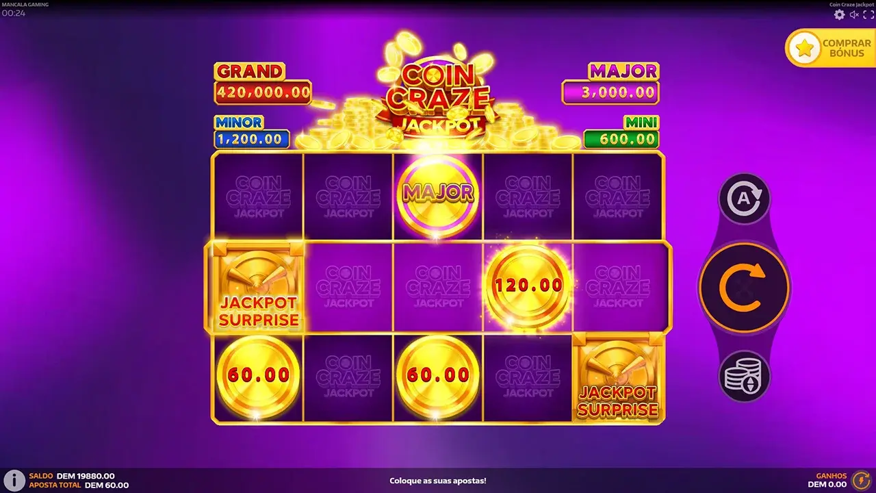 Coin Craze Jackpot Jogo Grátis Coin Craze Jackpot Jogo Grátis