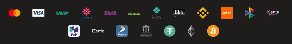 Winity Métodos de Pagamento Winity Métodos de Pagamento