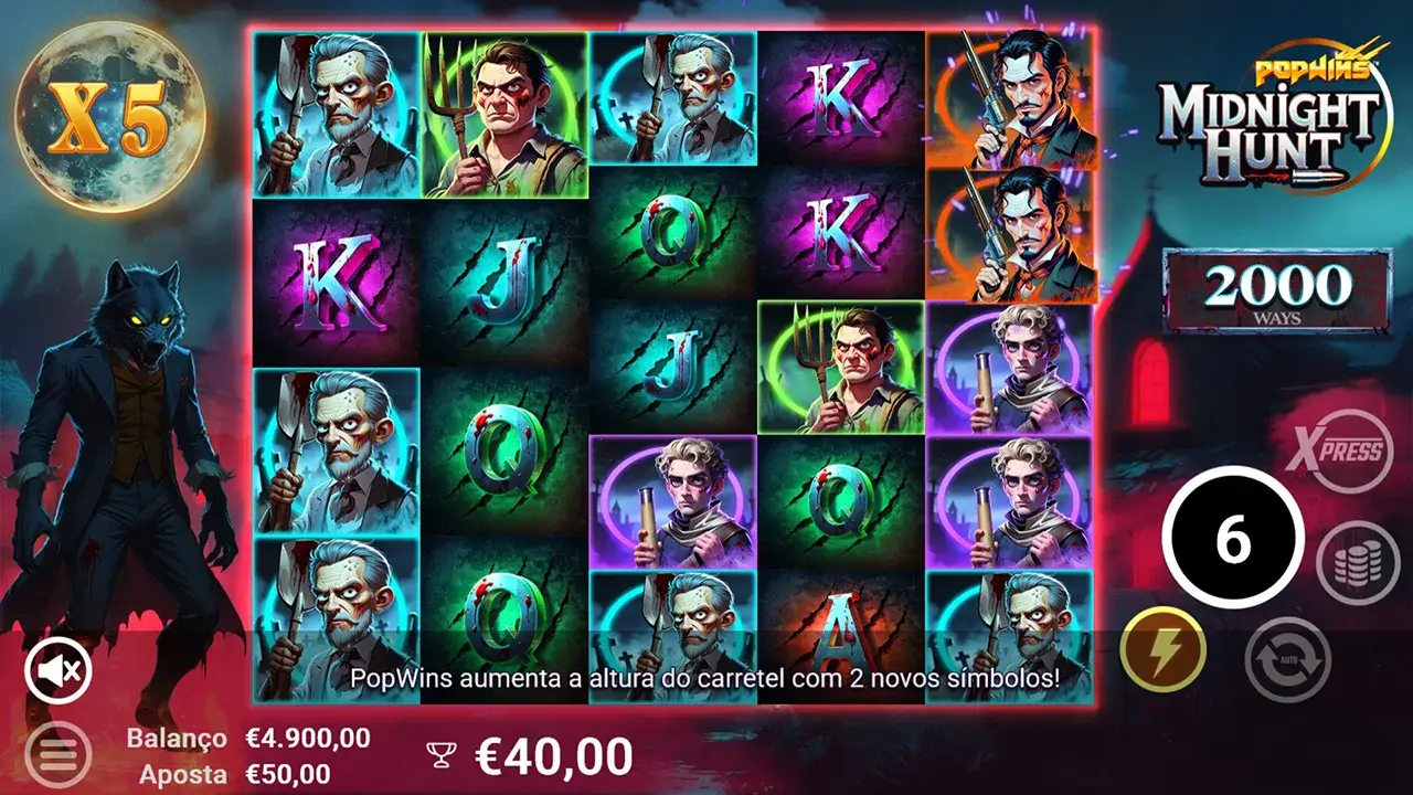 Midnight Hunt Rodadas Grátis