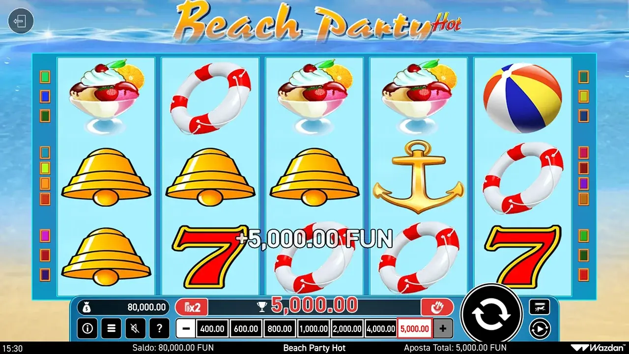 Beach Party Hot Ganhos
