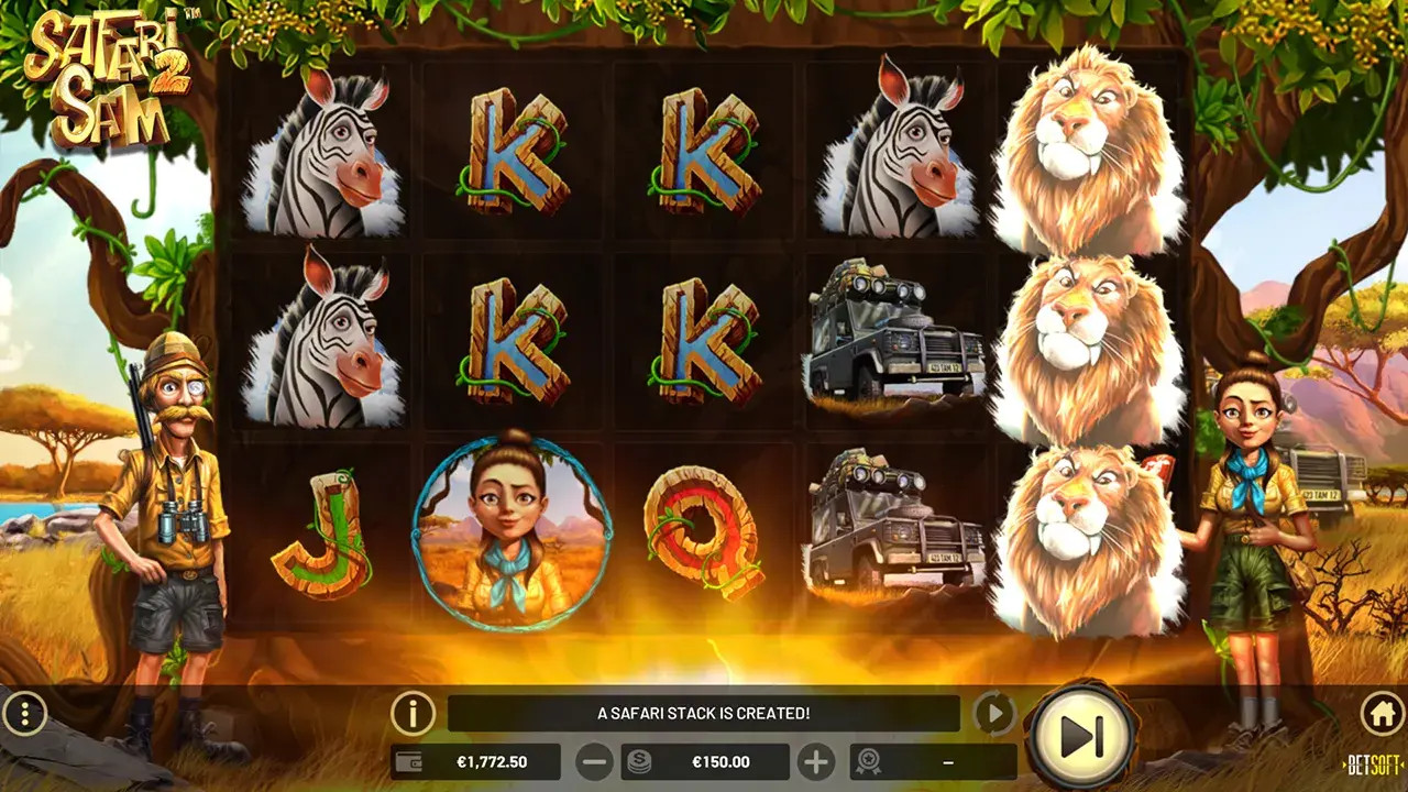 Safari Sam betsoft slot