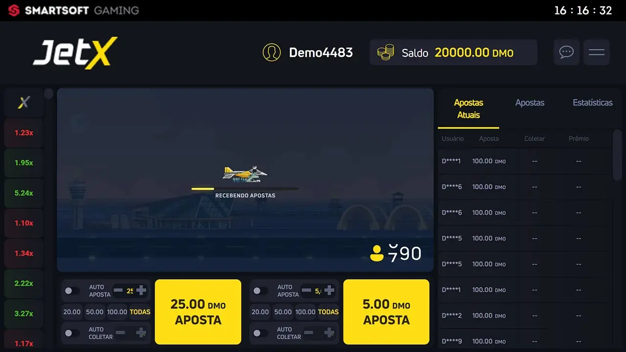 Jogar JetX JetX