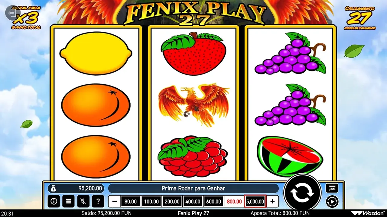 Fenix Play 27 Símbolos Especiais Fenix Play 27 Símbolos Especiais