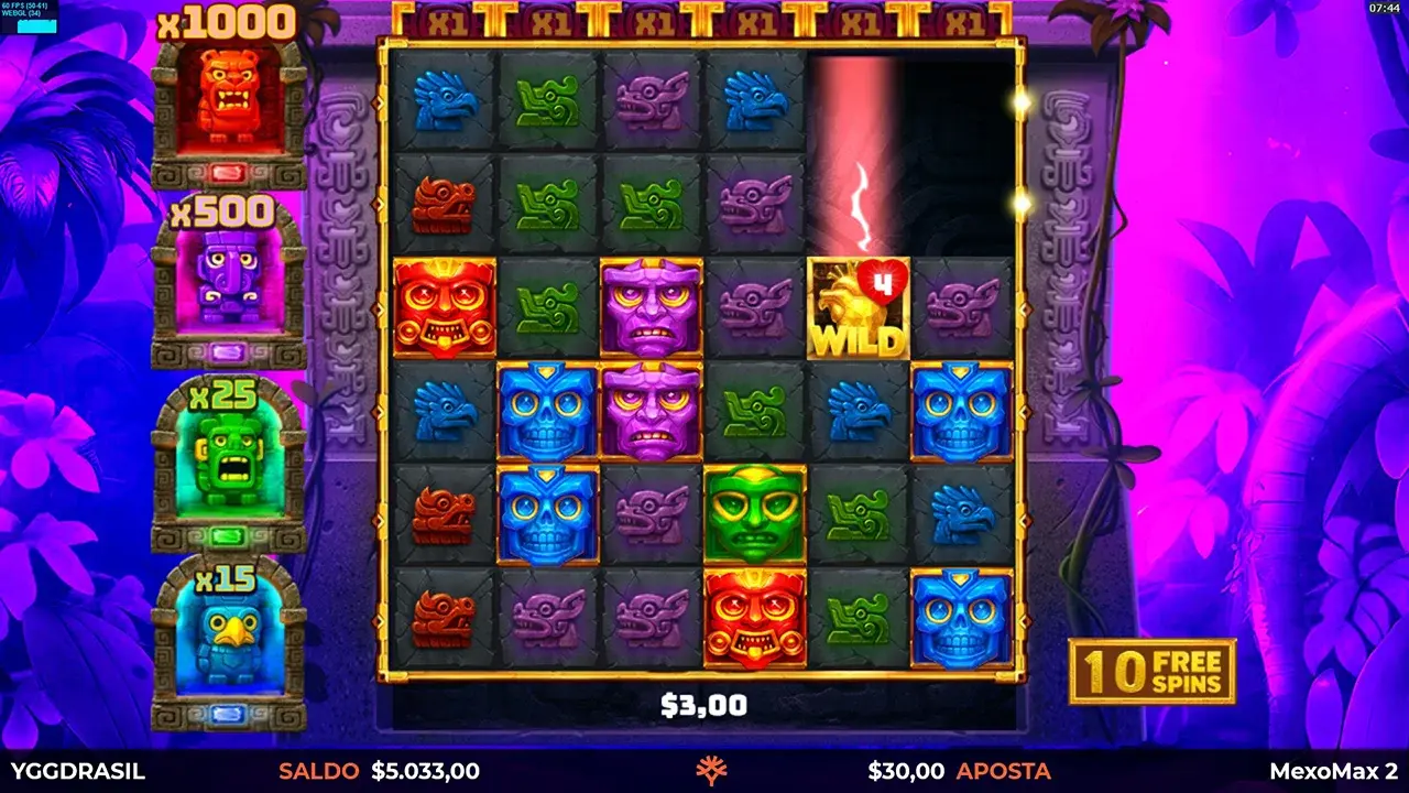 MexoMax 2 Rodadas Grátis