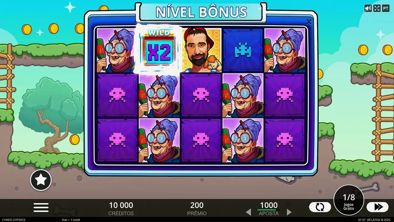 Cyber Gypsies Rodadas Grátis