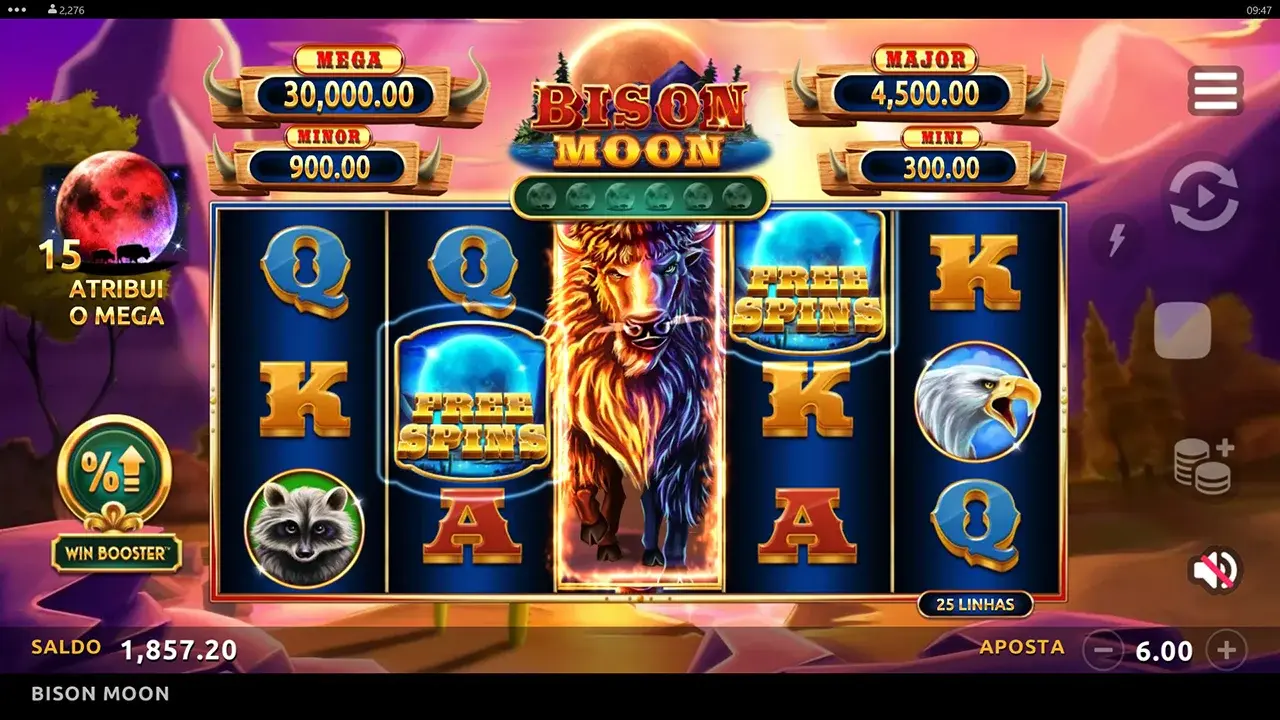 Bison Moon Símbolos Especiais