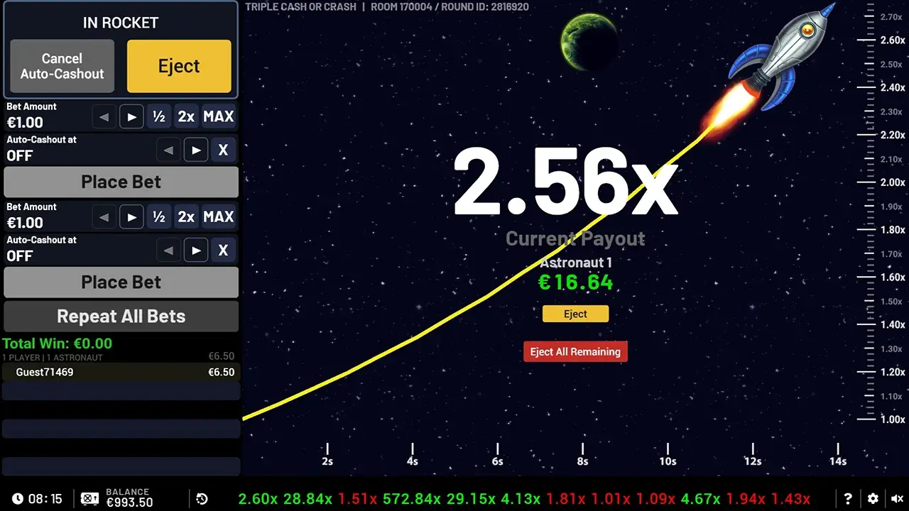 Triple Cash Or Crash Multiplicador Triple Cash Or Crash Multiplicador