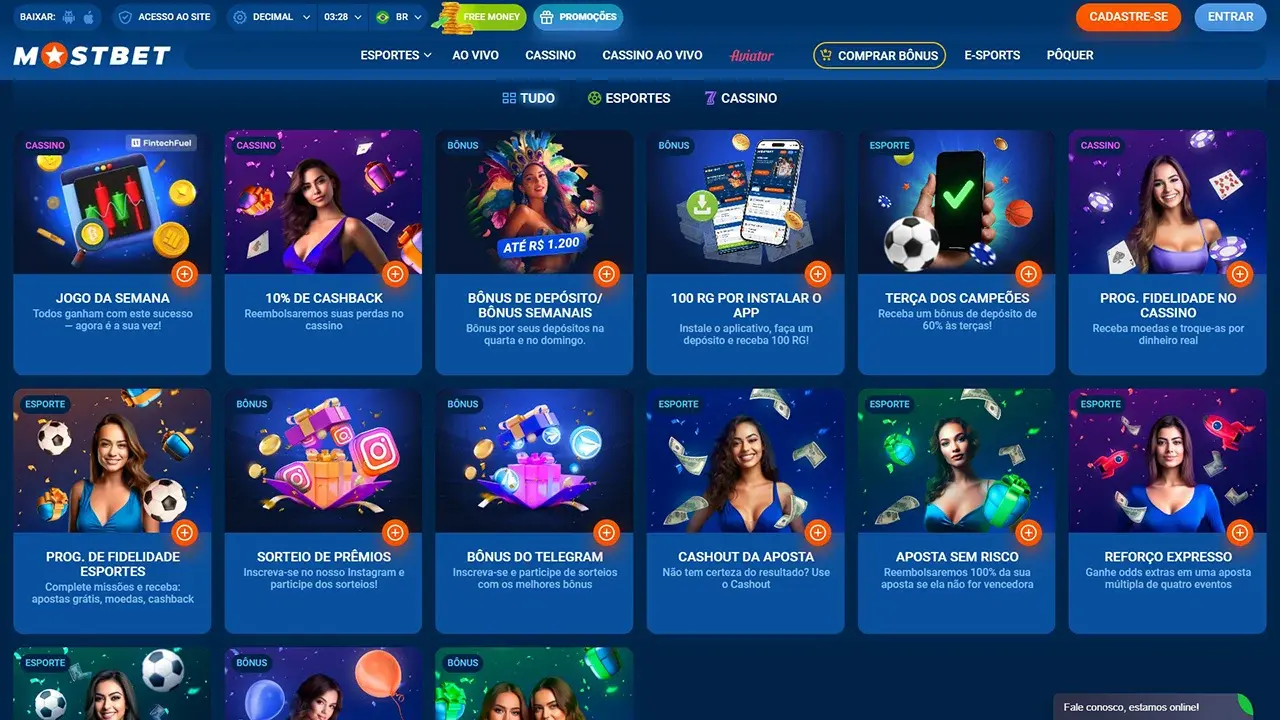 MostBet Promoções