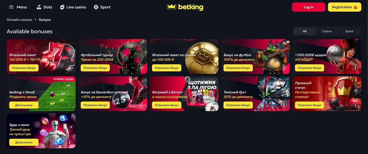 BetKing Promoções BetKing Promoções