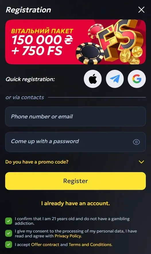 BetKing Formulário de Registro BetKing Formulário de Registro