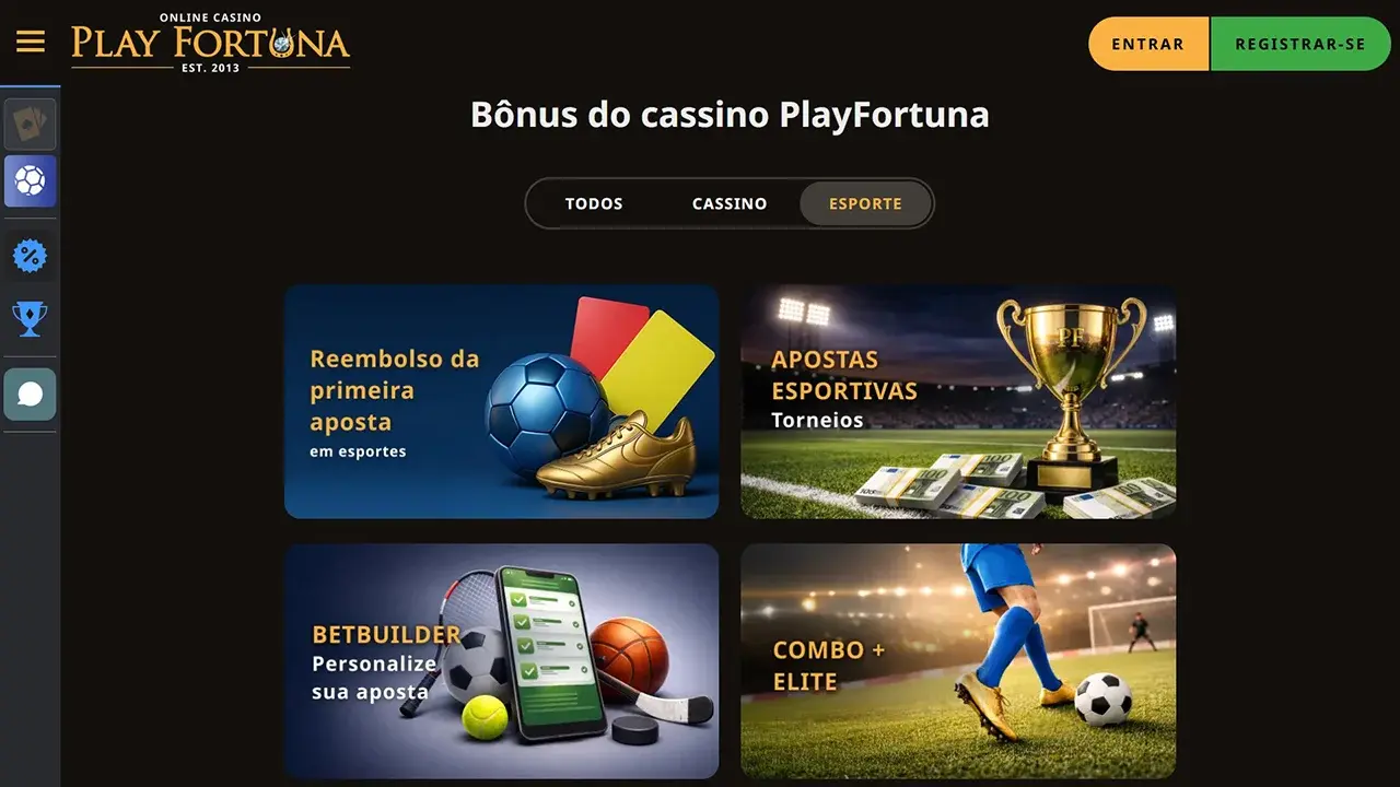 Play Fortuna Bônus Esportivo