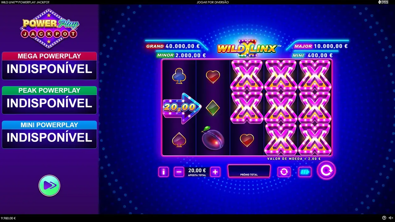 Wild Linx™ Powerplay Jackpot