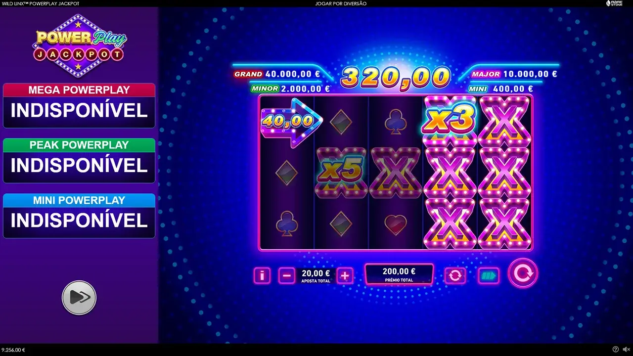 Wild Linx™ Powerplay Jackpot Multiplicador Wild Linx™ Powerplay Jackpot Multiplicador