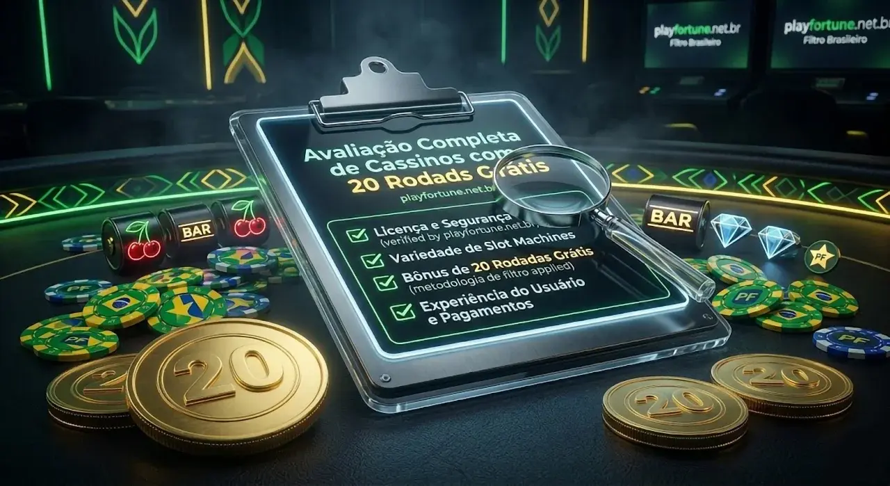 Avaliação Completa de Cassinos com 20 Rodadas Grátis Avaliação Completa de Cassinos com 20 Rodadas Grátis