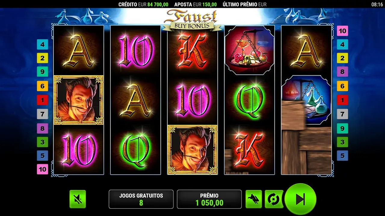 Faust Buy Bonus Giros Grátis