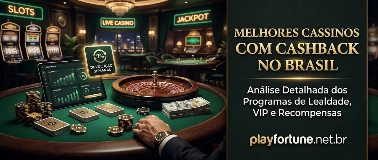 Melhores cassinos com cashback no Brasil Melhores cassinos com cashback no Brasil