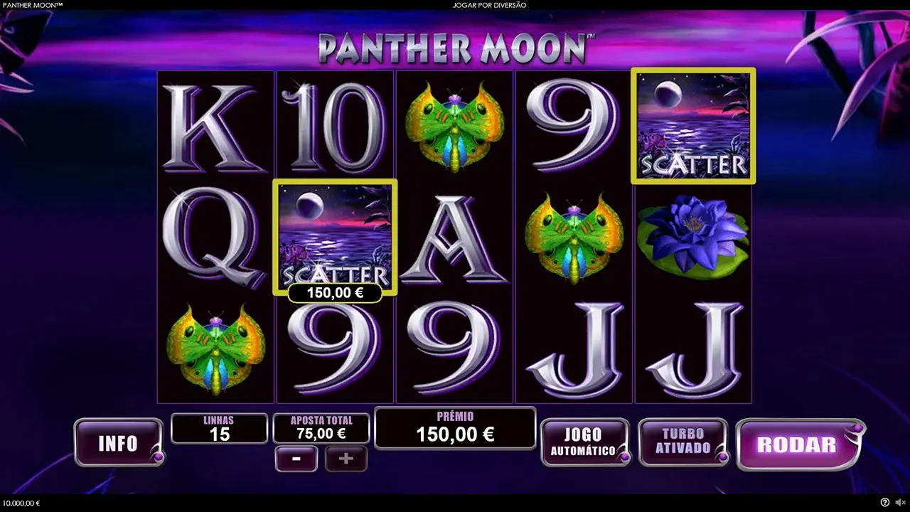 Panther Moon Símbolo Scatter Panther Moon Símbolo Scatter