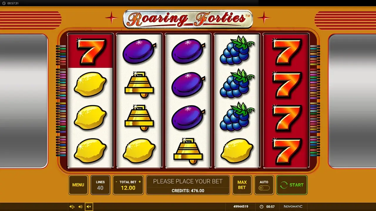 Roaring Forties Jogo Grátis