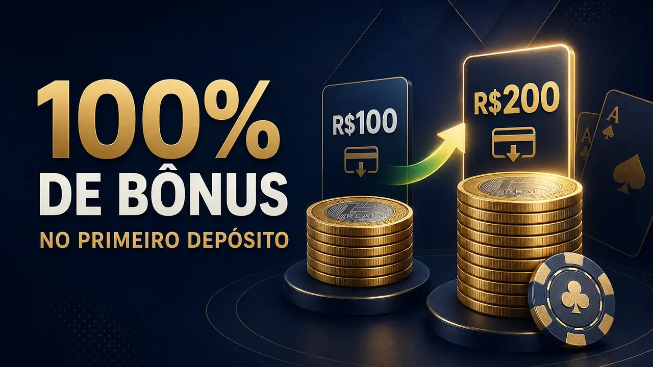 Bonus 100% no primeiro deposito Bonus 100% no primeiro deposito