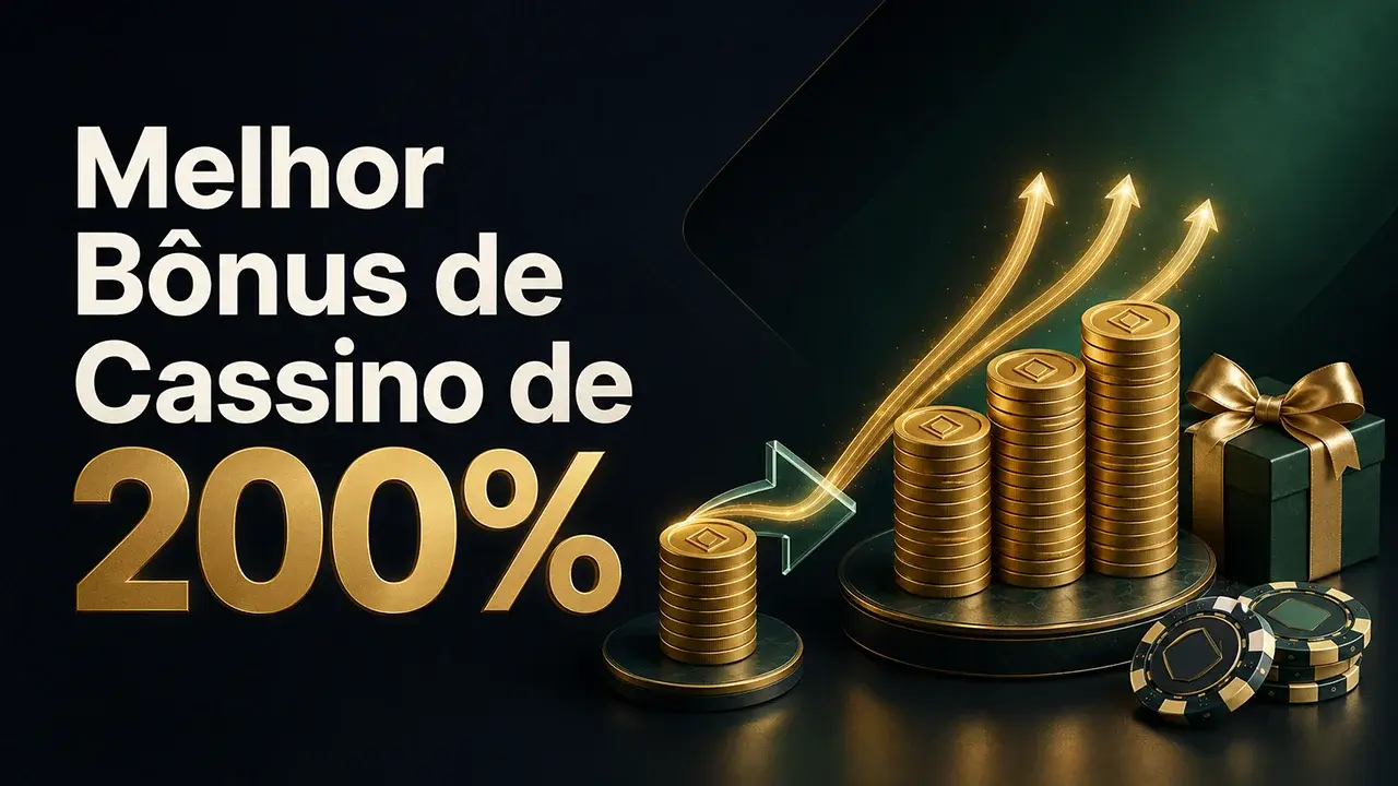Bônus 200% de cassino
