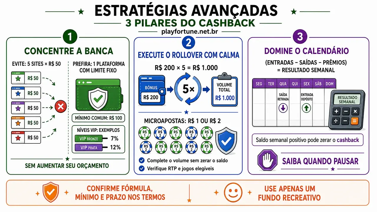 Estratégias avançadas em um cashback casino