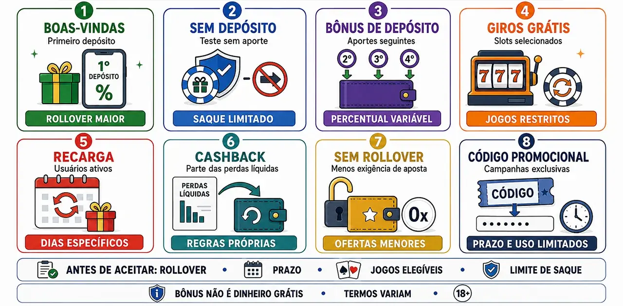 Tipos de bônus