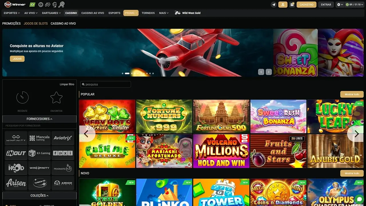 DartWinner Cassino Slots