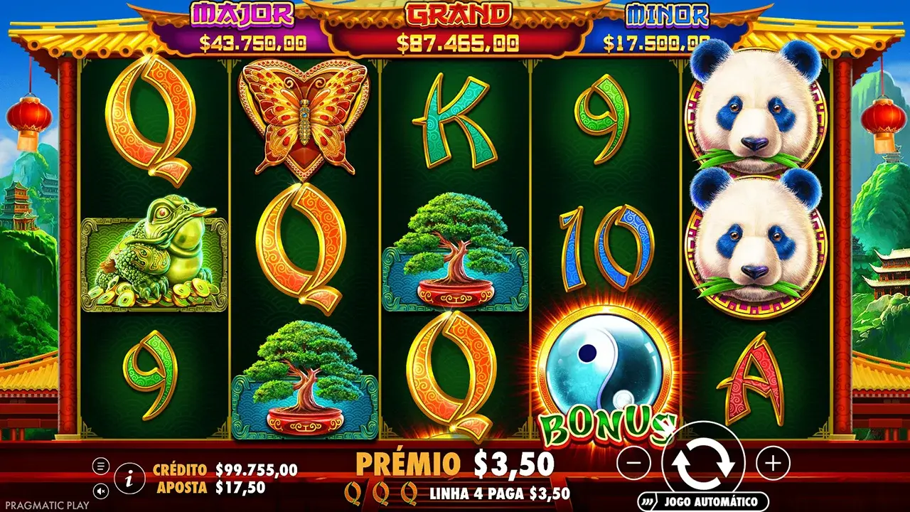 Panda's Fortune 2 Símbolos Especiais Panda's Fortune 2 Símbolos Especiais